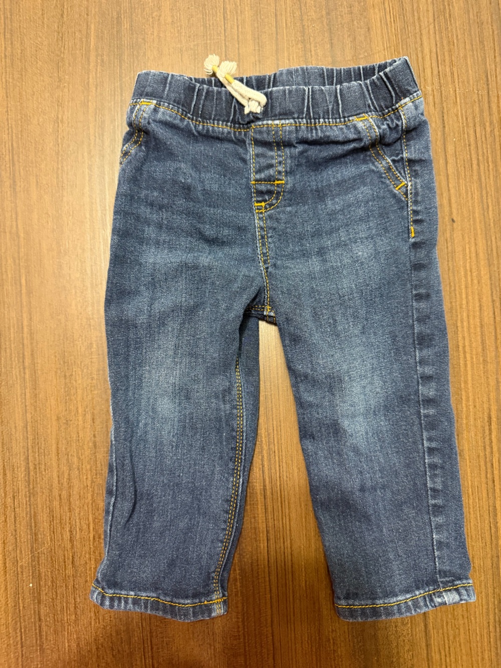 Boys Blue Straight Denim Jeans